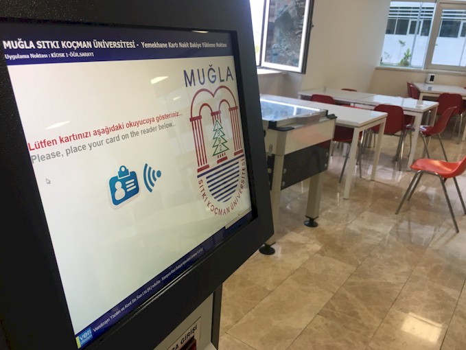 kiosk sistemimiz mugla sitki kocman universitesi nde veridizayn yazilim